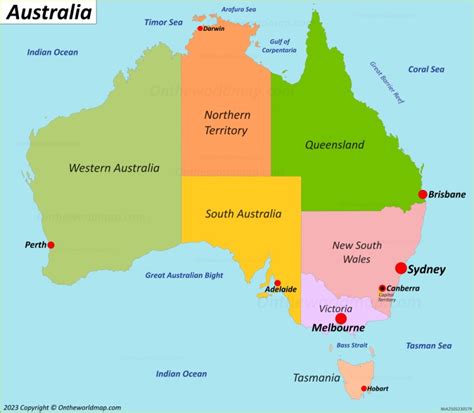 australia's capital city|alphabetical list of states and capitals.